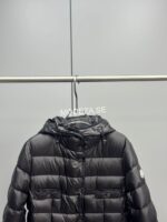 Moncler Hirma Long Black Jacket - Image 2