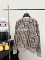 Christian Dior knitted Dior Logo Khaki Sweater - Image 2