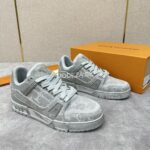 Louis Vuitton Cool Silver Monogram Trainer