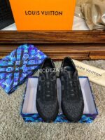 Louis Vuitton Black Monogran Run Away Trainer - Image 2