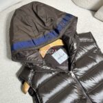 Moncler Barant Down Brown Vest - Image 3