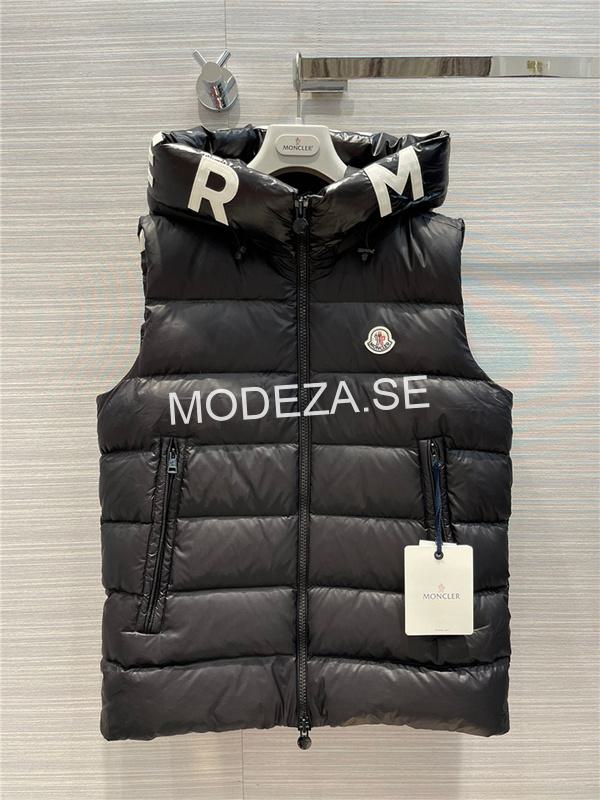 ae71d9b1 Moncler Monteuil Black Vest - Image 1