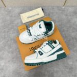 Louis Vuitton Maxi Green/White Trainer - Image 4