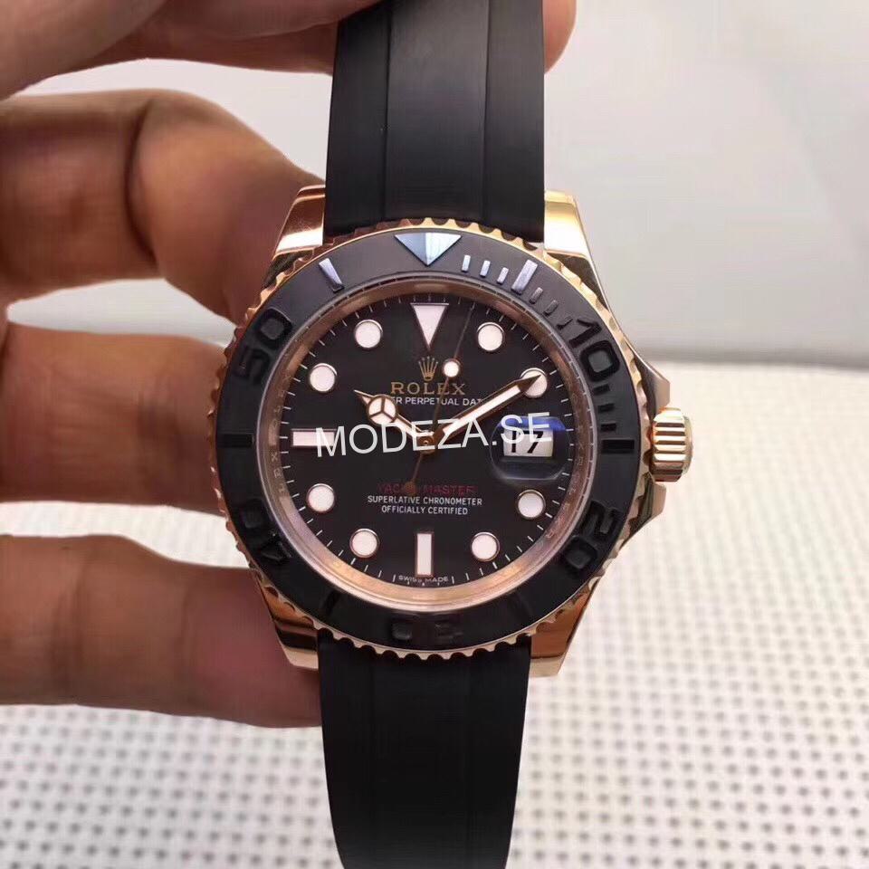 b93e1ccb Rolex Yacht-Master Black/Rose Gold 40mm - Image 1