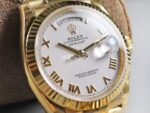 Rolex Day-Date Gold/ White Dial 40mm - Image 3
