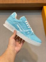 Louis Vuitton Mini Light Blue Monogram Trainer - Image 3
