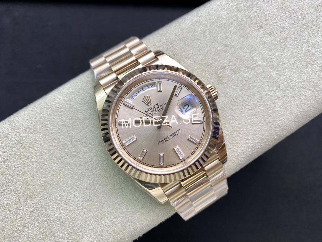 c7d4f515 Rolex Day-Date Rose Watch #1 - Image 1