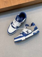 Louis Vuitton Pearls Blue Trainer - Image 3