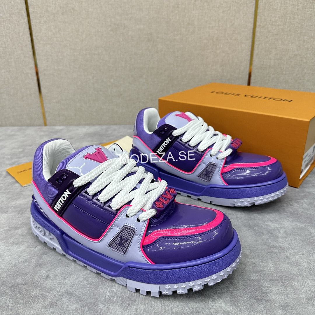 cdbd2161 Louis Vuitton Maxi Mixed Purple Trainer - Image 1