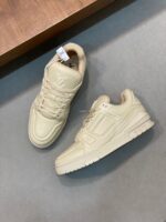 Louis Vuitton Clean Beige Trainer - Image 2