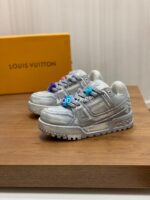 Louis Vuitton Toys Metallic Silver Trainer