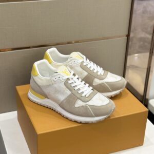 Louis Vuitton Beige/White Run Away Sneakers