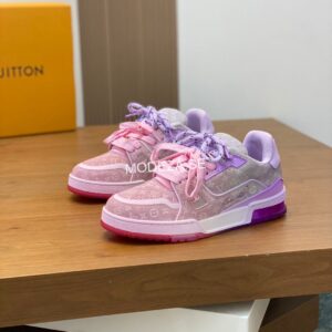 Louis Vuitton Mini Monogran Mixed Pink Trainer
