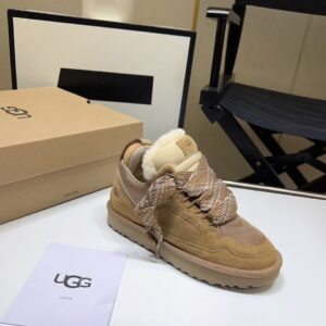 UGG Lowmel Unisex Brown Sneakers
