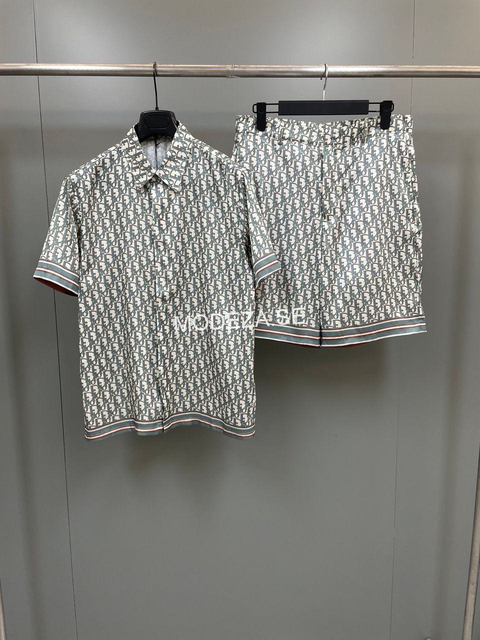 feaa27cb-7c95-401e-9cf1-0dda19de17d2 Christian Dior Grey Oblique Summer Set - Image 1