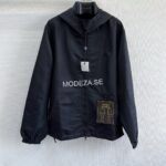 Louis Vuitton Monogram Reversible Nylon Black WindBreaker - Image 4