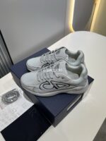 Christian Dior B30 Grey Mesh Sneakers - Image 5