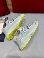 Christian Dior B30 Blue/Lime Mesh Sneakers - Image 4