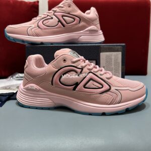 Christian Dior B30 Pink Mesh Sneakers
