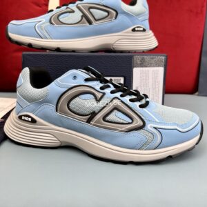 Christian Dior B30 Light Blue Mesh Sneakers