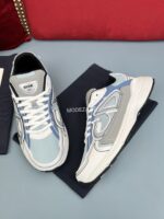 Christian Dior B30 Blue/Grey Mesh Sneakers - Image 4