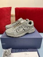 Christian Dior B30 Green Mesh Sneakers - Image 2