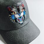 Gucci GG Cat Black Hat - Image 3