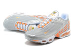 Nike Air Max Plus 3 Grey/Orange Logo Sneakers