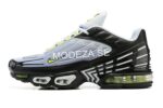 Nike Air Max Plus 3 White/Neon Logo Sneakers - Image 2