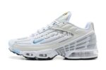 Nike Air Max Plus 3 White/Blue Logo Sneakers - Image 2
