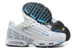 Nike Air Max Plus 3 White/Blue Logo Sneakers - Image 3