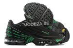 Nike Air Max Plus 3 Black/Green Logo Sneakers - Image 3
