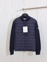 Moncler Hybrid Navy Cardigan