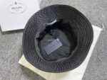 Prada Black Bucket Hat - Image 5