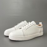 Christian Louboutin Fun Junior Suede White Sneakers - Image 2