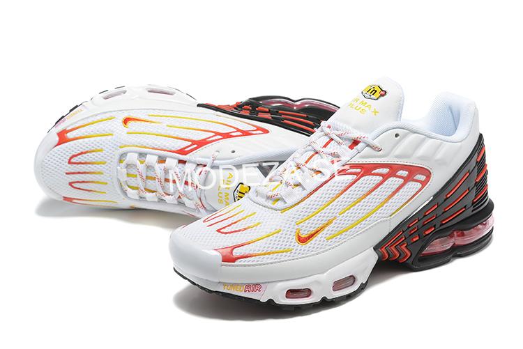 f80769fb Nike Air Max Plus 3 White/Mixed Red Sneakers - Image 1