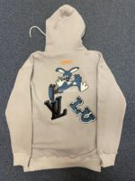 Louis Vuitton Rabbit Grey Hoodie - Image 2