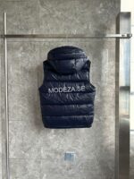 Moncler Bromes Navy Vest - Image 2