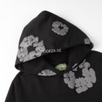 Denim Tears Black Tracksuit Black Flower - Image 3