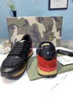 Valentino Garavani Rockrunner Camouflage Trainers In Nappa Fabric - Image 3