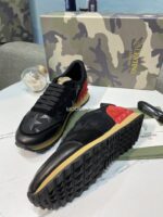 Valentino Garavani Rockrunner Camouflage Trainers In Nappa Fabric - Image 4