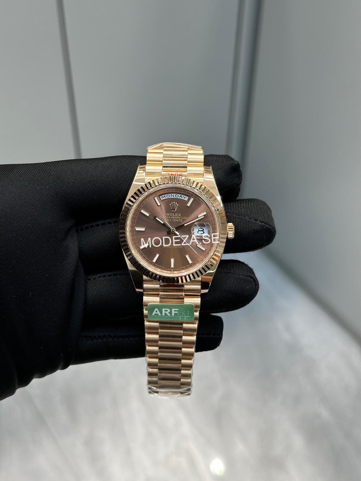 5f9d49da-e076-4a96-81f0-1bfdaa4c0ea8 Rolex Day-Date Chocolate SuperClones - Image 1