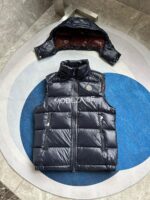 Moncler Bromes Navy Vest - Image 5