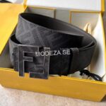 Fendi Monogram Logo Belt - Image 2