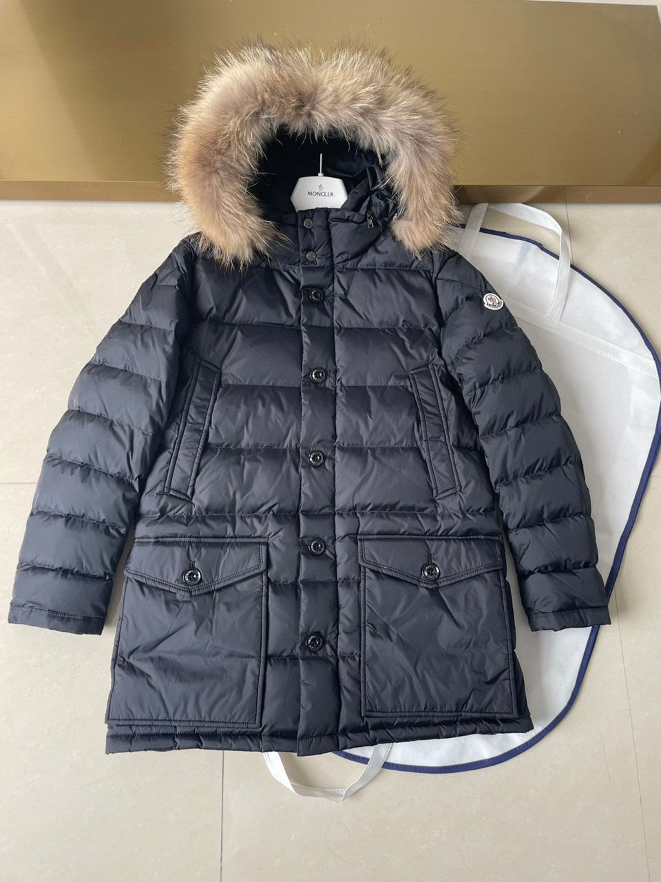WhatsApp Bild 2024-12-05 kl. 23.21.04_bf62bb4c Moncler Cluny Down Jacket - Image 1