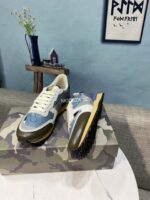 Valentino Garavani Rockrunner Camouflage Trainers In Nappa Fabric - Image 3