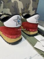 Valentino Garavani Mesh Nior Camouflage Rockrunner Sneaker - Image 4
