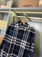 Burberry Rutig Blue Hoodie - Image 3