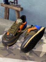 Valentino Garavani Mesh Nior Camouflage Rockrunner Sneaker - Image 3