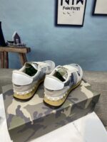 Valentino Garavani Mesh Fabric Camouflage Rockrunner Sneaker - Image 4